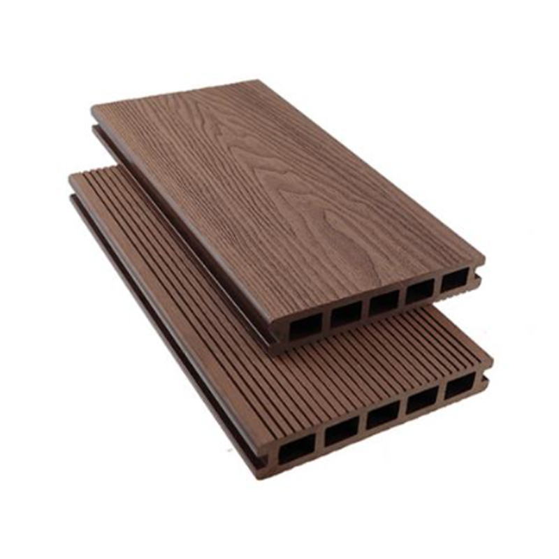 SRL-OE 146*25 mm hult WPC terrassebord med dyb træstruktur