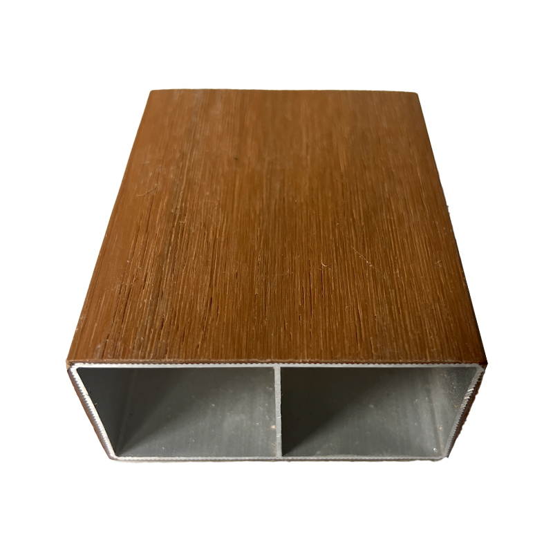 SRL-AL 50*30 mm vandafvisende og brandsikker WPC-terrasse med holdbar aluminiums-co-ekstrudering