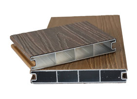 Co-ekstruderet aluminiumsterrasse
